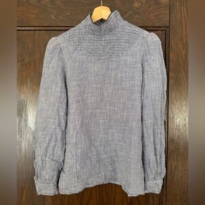 Synergy Organic Clothing Delphina Top - Navy Check XS